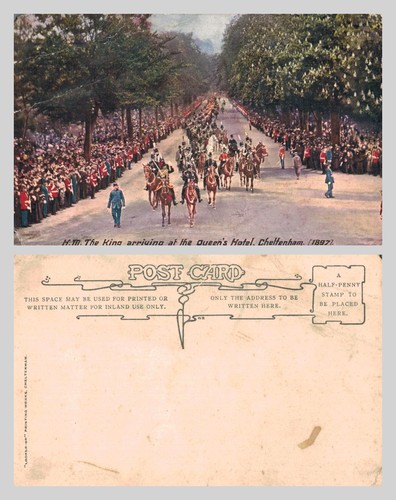 Vintage postcard m the - postcard, h.m.