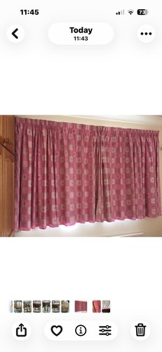 Lined blackout curtains - blackout, a