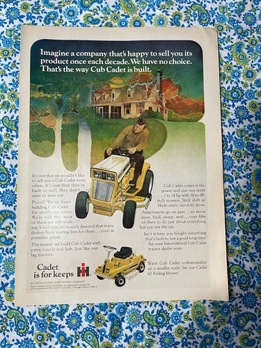 Vintage 1971 cub - vintage, cadet