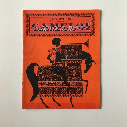 Camelot show programme for the