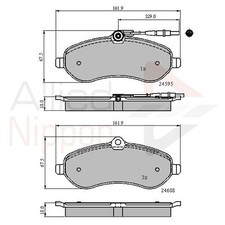 Brake Pads Set For Peugeot