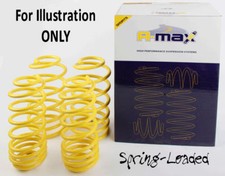 A-MAX Sports Lowering Springs for Vauxhall Corsa D 1.0/1.2/1.4  2006-2014 -40mm