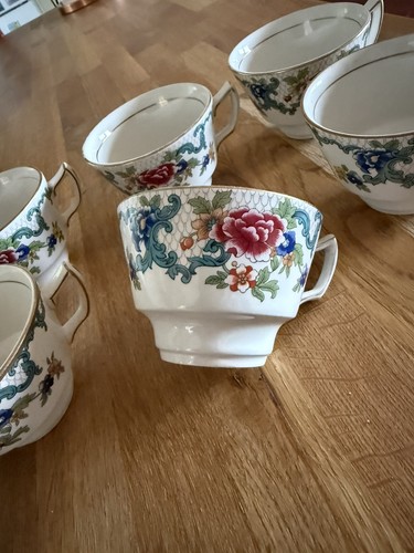 Booths floradora tea cups 8 - tea, x