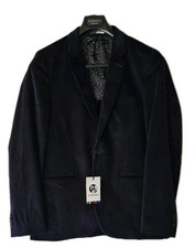 PAUL SMITH Corduroy Jacket Blazer Mens 38 Reg Fit Navy Blue