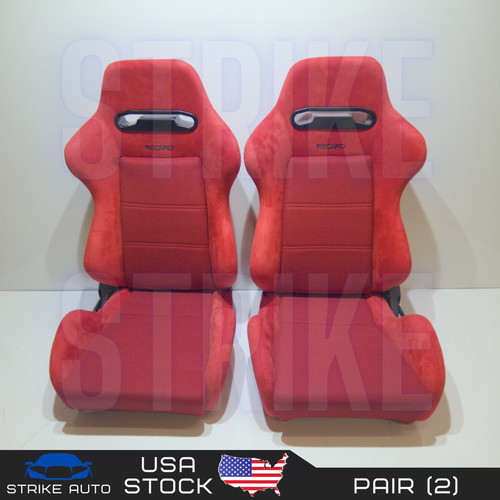 Recaro style suede red - recaro,