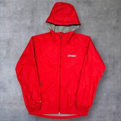 Mens red berghaus hydroshell - red,