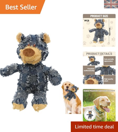 Plush indestructible dog teddy - plush,