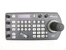 BirdDog PTZ NDI Keyboard Controller - Model BDPTZKEY with Power Cable and Remote