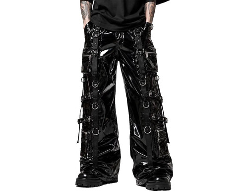 Black shiny pvc - shiny,