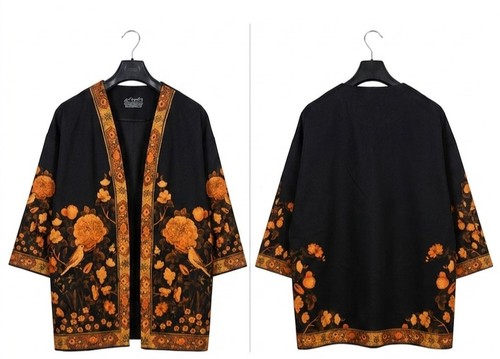 Persian inspired kimono jacket - kimono,