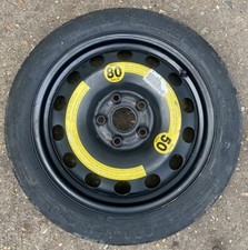 SKODA OCTAVIA 5E 13-20 16" SPACE SAVER SPARE WHEEL & T125/70 R16 96M TYRE. #57.