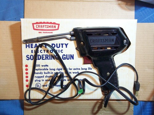 Tool soldering gun craftsman - soldering,