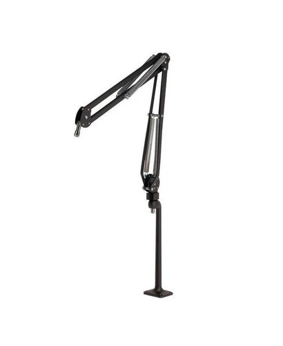 White heavy duty microphone - duty,