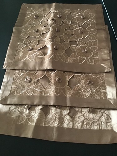 Faux silk cushion covers - faux,