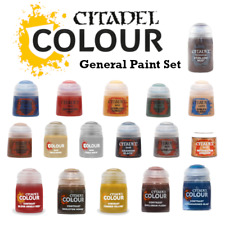 Games Workshop - Citadel Colour General Paint Set - 17 Colours - New