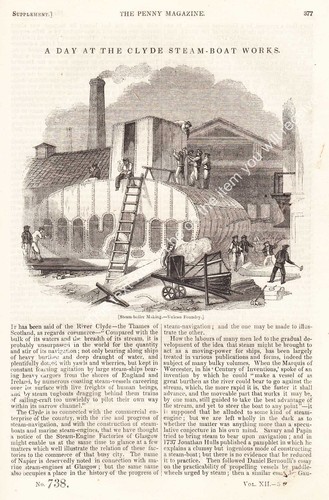 The clyde steam - clyde, steam-boat