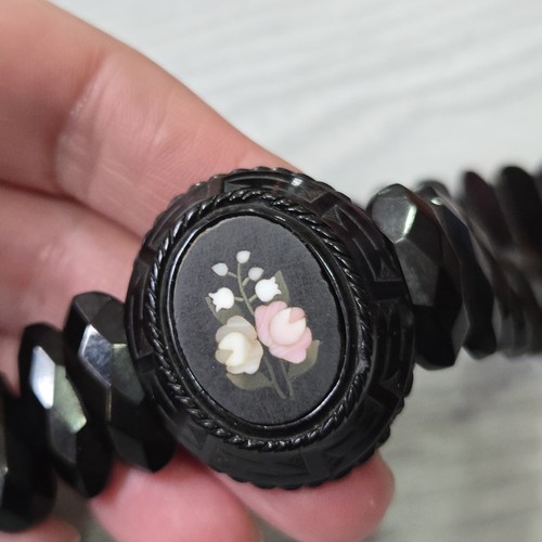 Antique whitby jet - jet, and