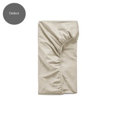 Dip & Doze 100% Organic Cotton Deep Fitted Bed Sheet (New) Defect - Almond