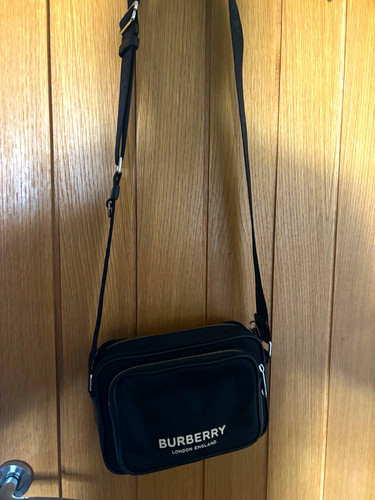 Burberry black leather - burberry,