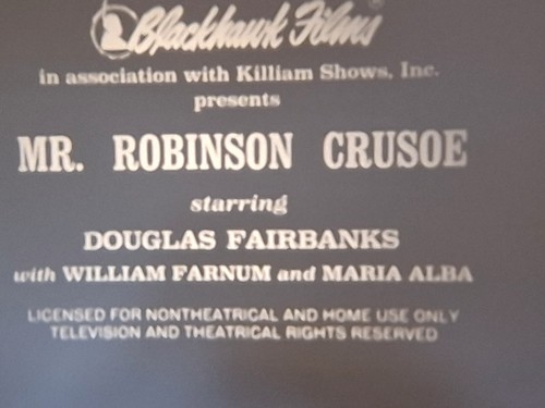 Robinson crusoe 1932 super - crusoe,