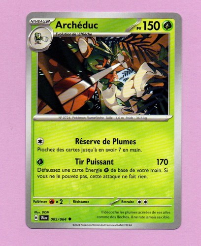 Pokémon 005 064 archéduc - pokémon,