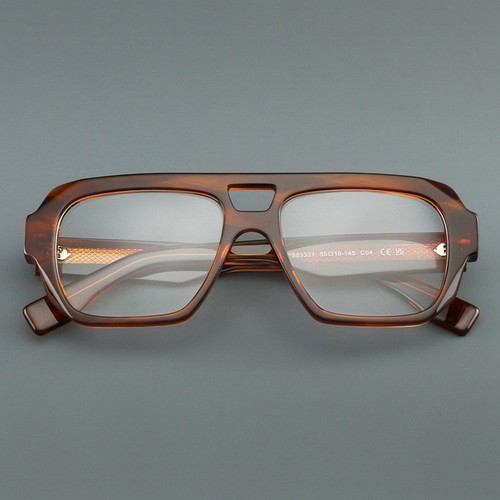 Large acetate retro square - retro,