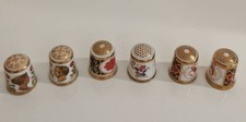 Royal Crown Derby Thimbles X 6