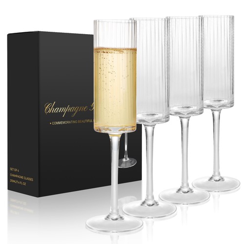 Champagne flutes set 4 - flutes,