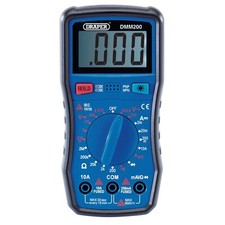 Draper 41817 Digital Multimeter Electrical Electronics Tester Testing Tool AC/DC