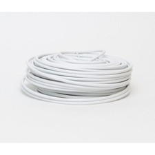4mm Width Plastic Coted Curtain Wire Various lengths,  Net Curtain Hooks and Eye