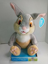  Disney Classic Friends Thumper Plush Gray Bunny Rabbit 13" Bambi. Rare. New
