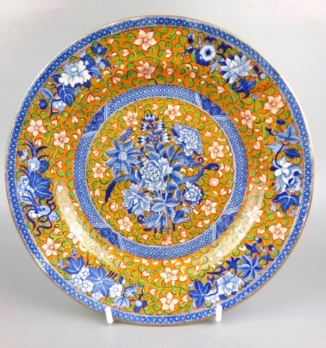19thc spode groups plate - 19thc,