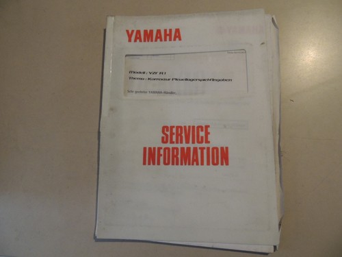 Yamaha yzf 1998 - yamaha, yzf-r1