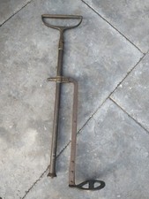 VINTAGE BRASS STIRRUP WATER PUMP - UNTOUCHED WITH LOVELY ORIGINAL PATINA