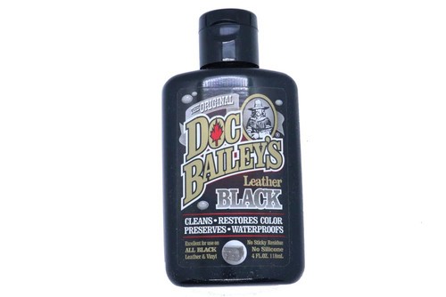 Doc bailey leather black - bailey's,
