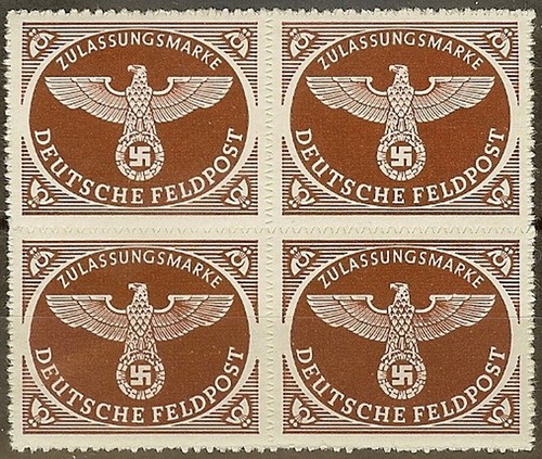 Stamp germany feldpost sc - germany, 2
