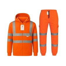 Hi Vis Zip Hoodie & Cargo