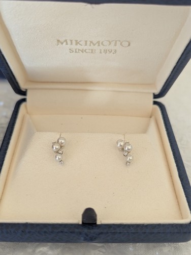 Mikimoto pearl and diamond