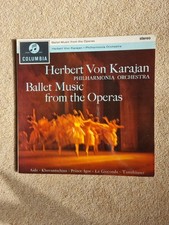 Philharmonia Orchestra - Ballet Music From The Operas Vinyl LP Columbia Repress