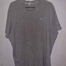 Adidas Y3 T Shirt Men’s Medium Grey Y-3 Yohji Yamamoto Logo Streetwear