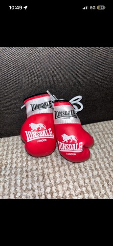 Mini lonsdale red boxing - red,