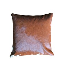 cowhide cushion cover, pillow