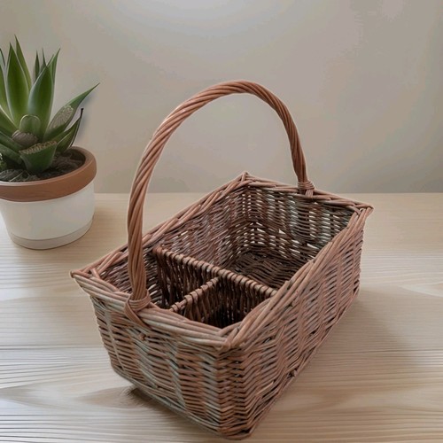 Wicker picnic basket set and - basket,