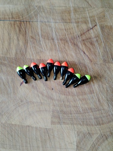 Pole floats jiggers 4x12 - 5x,