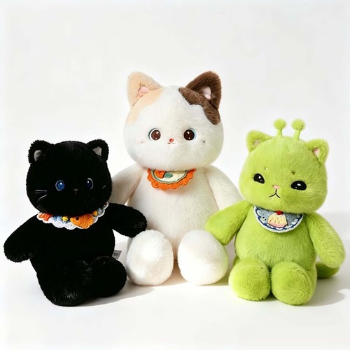 Cute alien kitten plush - kitten,