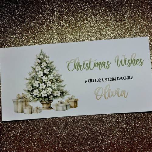 Personalised voucher money - personalised,