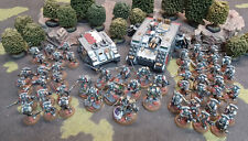 Well Painted Warhammer 40k Grey Knights Space Marine Army