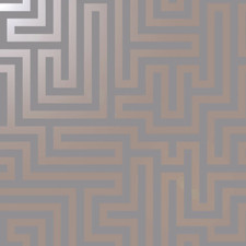 Glistening Maze Grey/Rose Gold