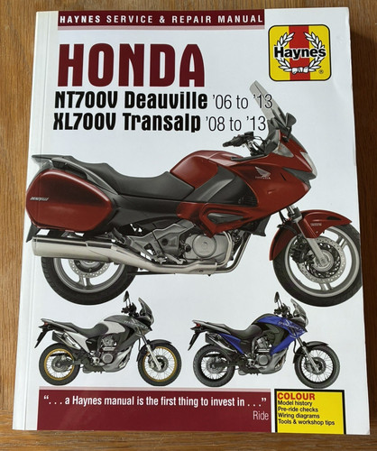 Haynes honda nt700v - haynes,