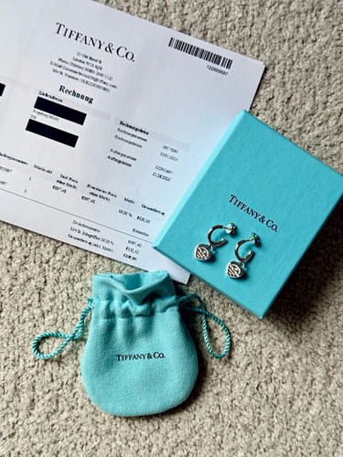 Tiffany 925 silver hoop - co.,
